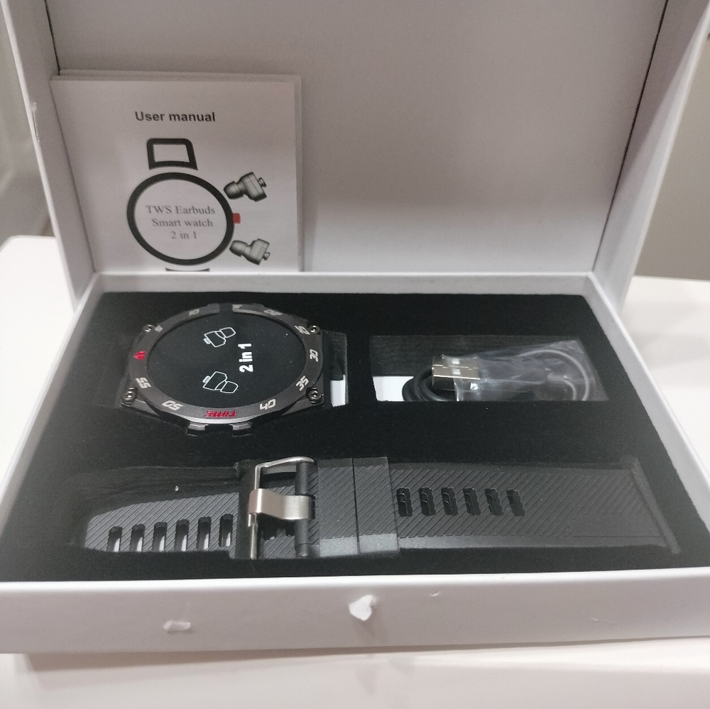 Smartwatch with Black Band